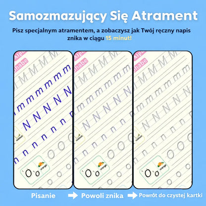 Pisuś – Zestaw 4 książeczek do nauki pisania